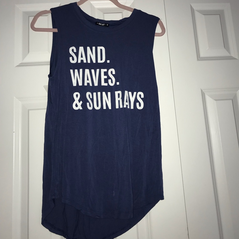 Navy summer tank